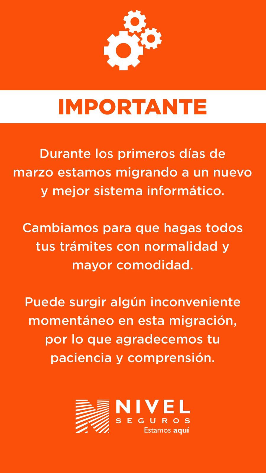 Aviso Importante!
